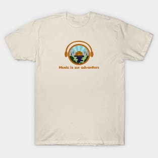 Music is an Adventure T-Shirt